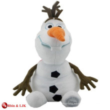 custom promotional lovely lovely Christmas toy olaf plush toy